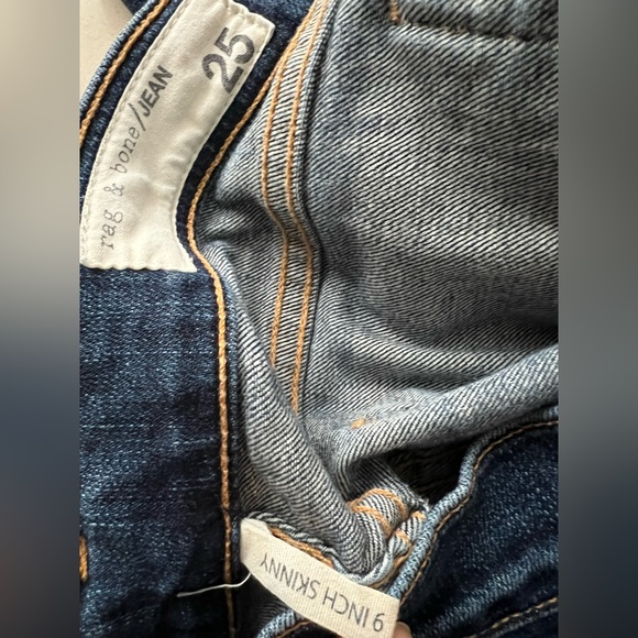 Rag & Bone 9 Inch Skinny Ankle Phoenicia Modele —Size 25 - Picture 7 of 15